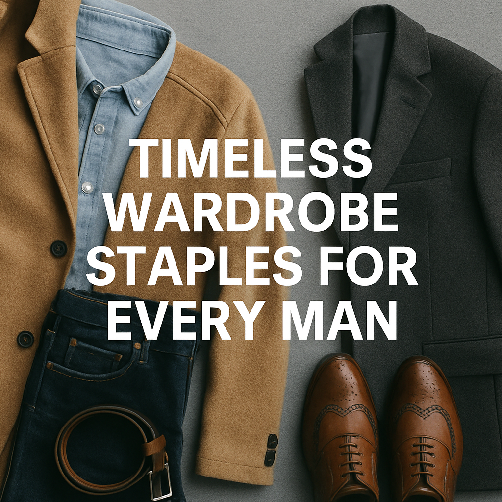 Timeless Wardrobe Staples for Every Man