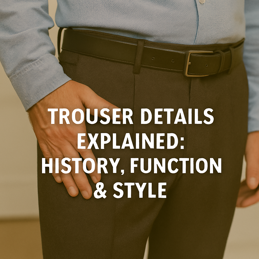 Trouser Details Explained: History, Function & Style
