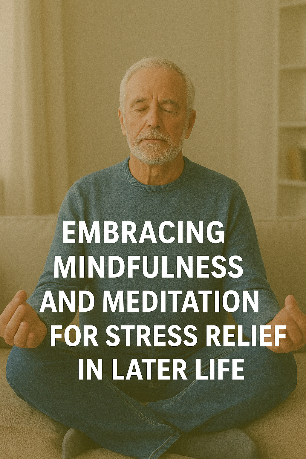 Embracing Mindfulness and Meditation for Stress Relief in Later Life