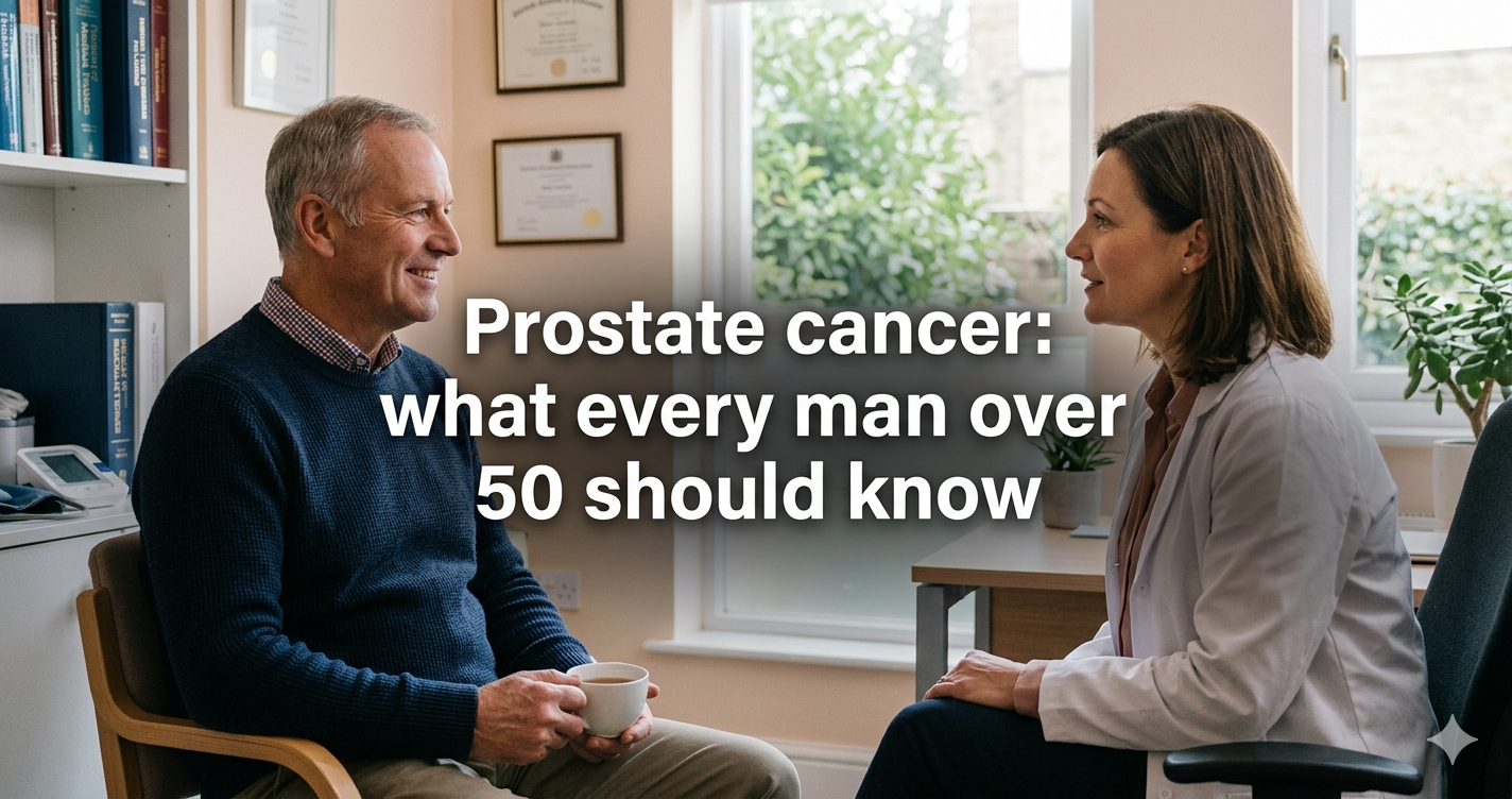Prostate cancer: what every man over 50 should know